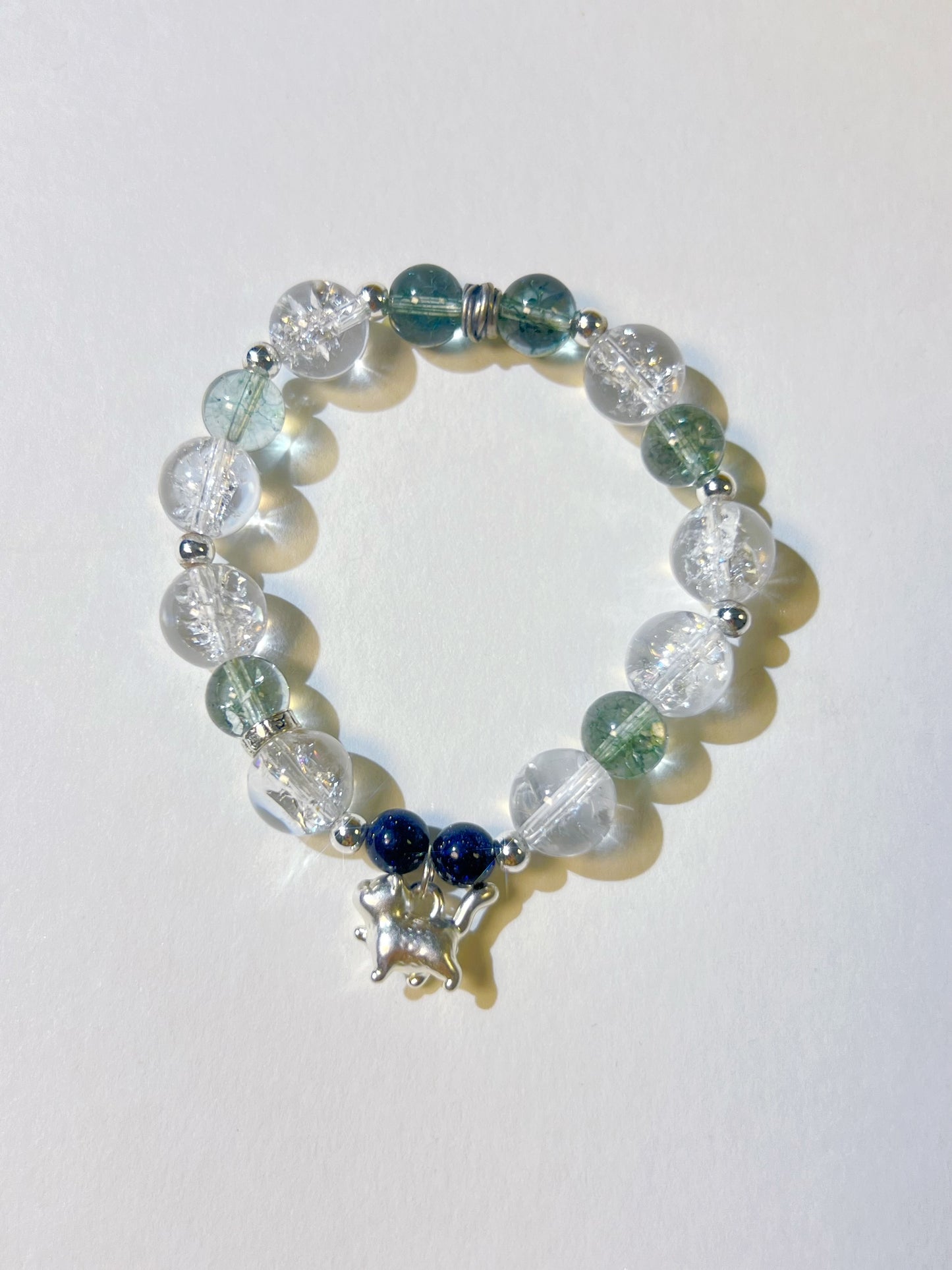 Cat Lover Crystal Bracelet